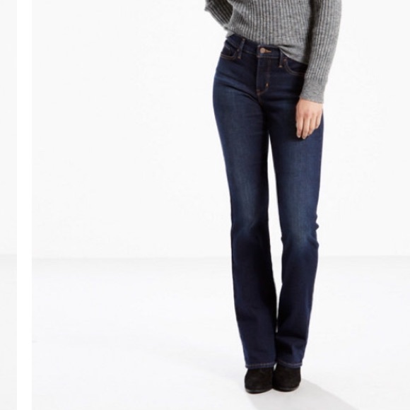 levi's 315 shaping bootcut jeans black